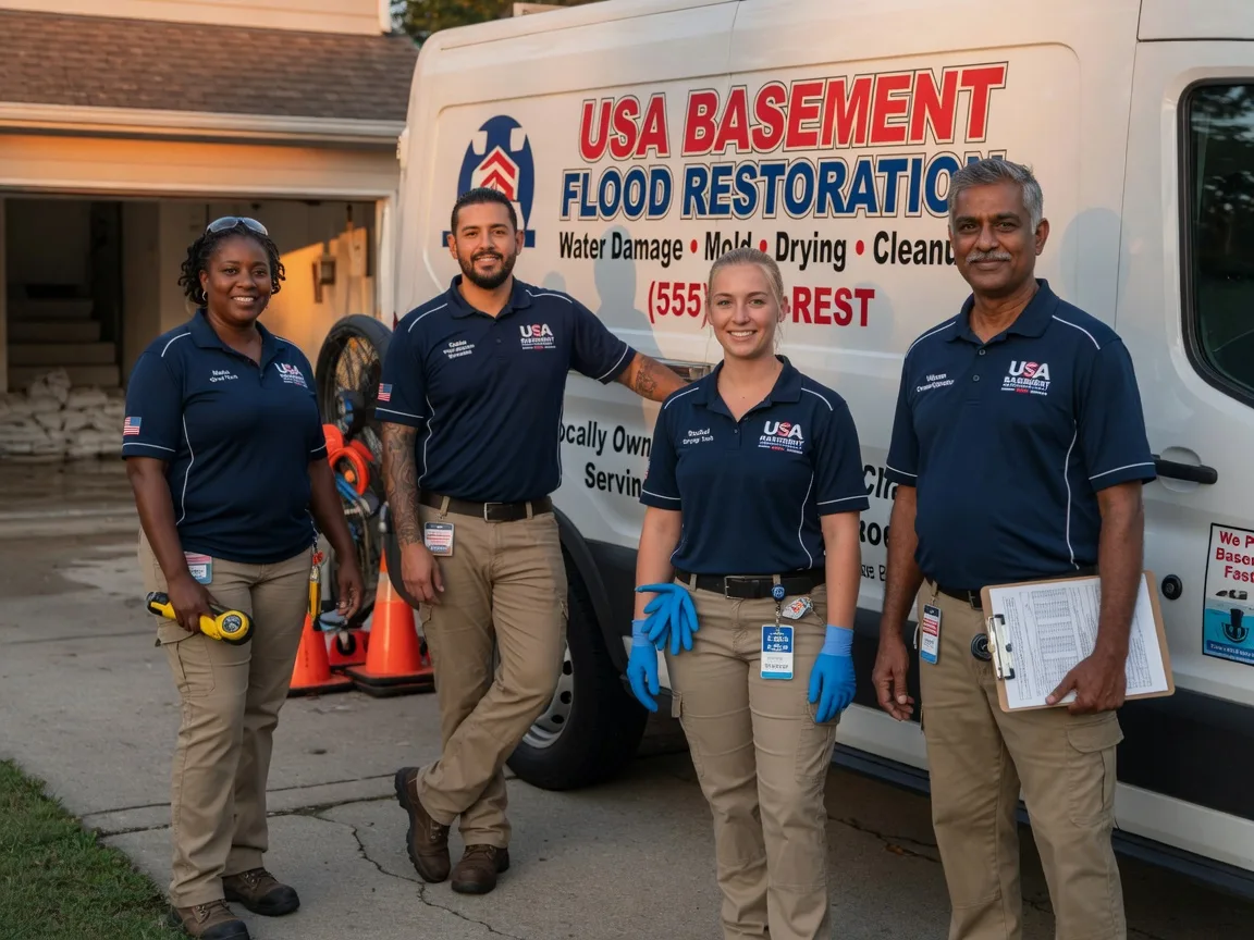 Basement Flood Cleanup company in North Bend, OH
