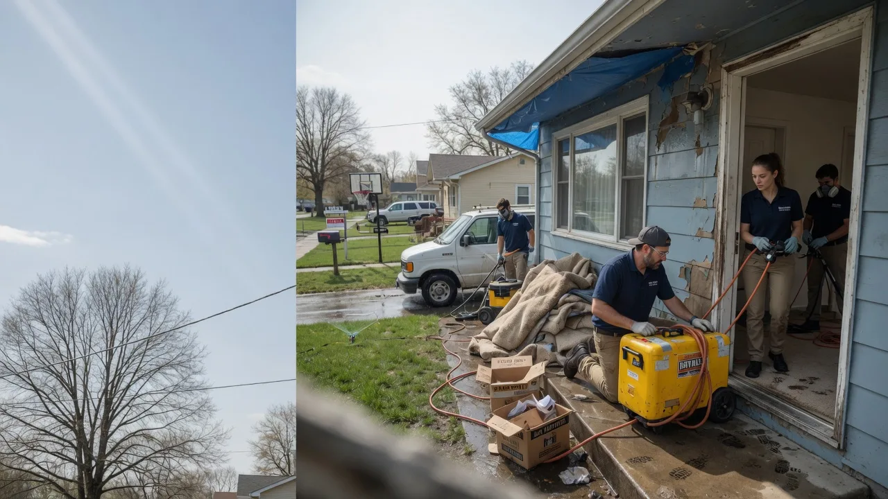 Basement Flood Cleanup in North Bend, OH near me